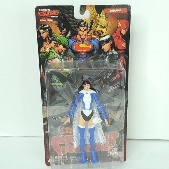 Identity Crisis Series 1 Zatanna Collector Action Figure NEW Sealed DC Direct - Picture 1 of 4